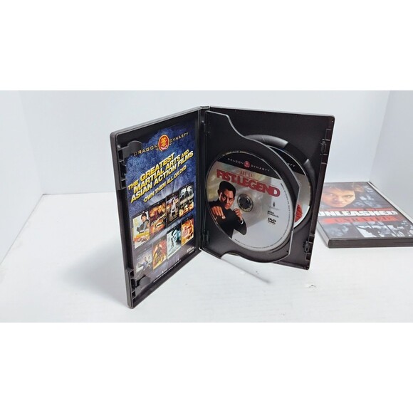 JET LI MARTIAL ARTS DVD 3 FILM COLLECTION W 3 BONUS MOVIES UNLEASHED KICKBOXER - Picture 4 of 5
